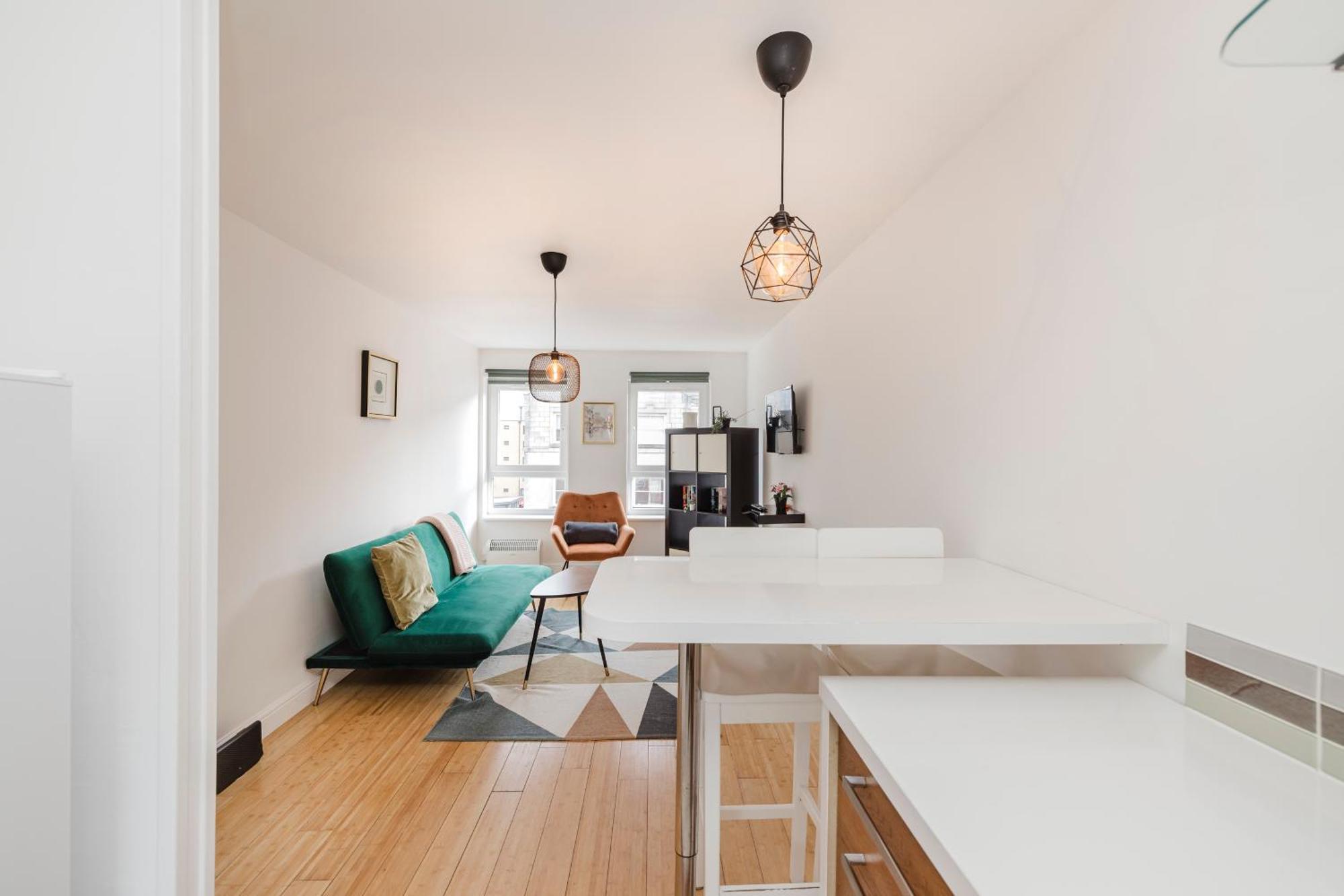 Apartament Joivy Welcoming Flat Near Park Edynburg Zewnętrze zdjęcie