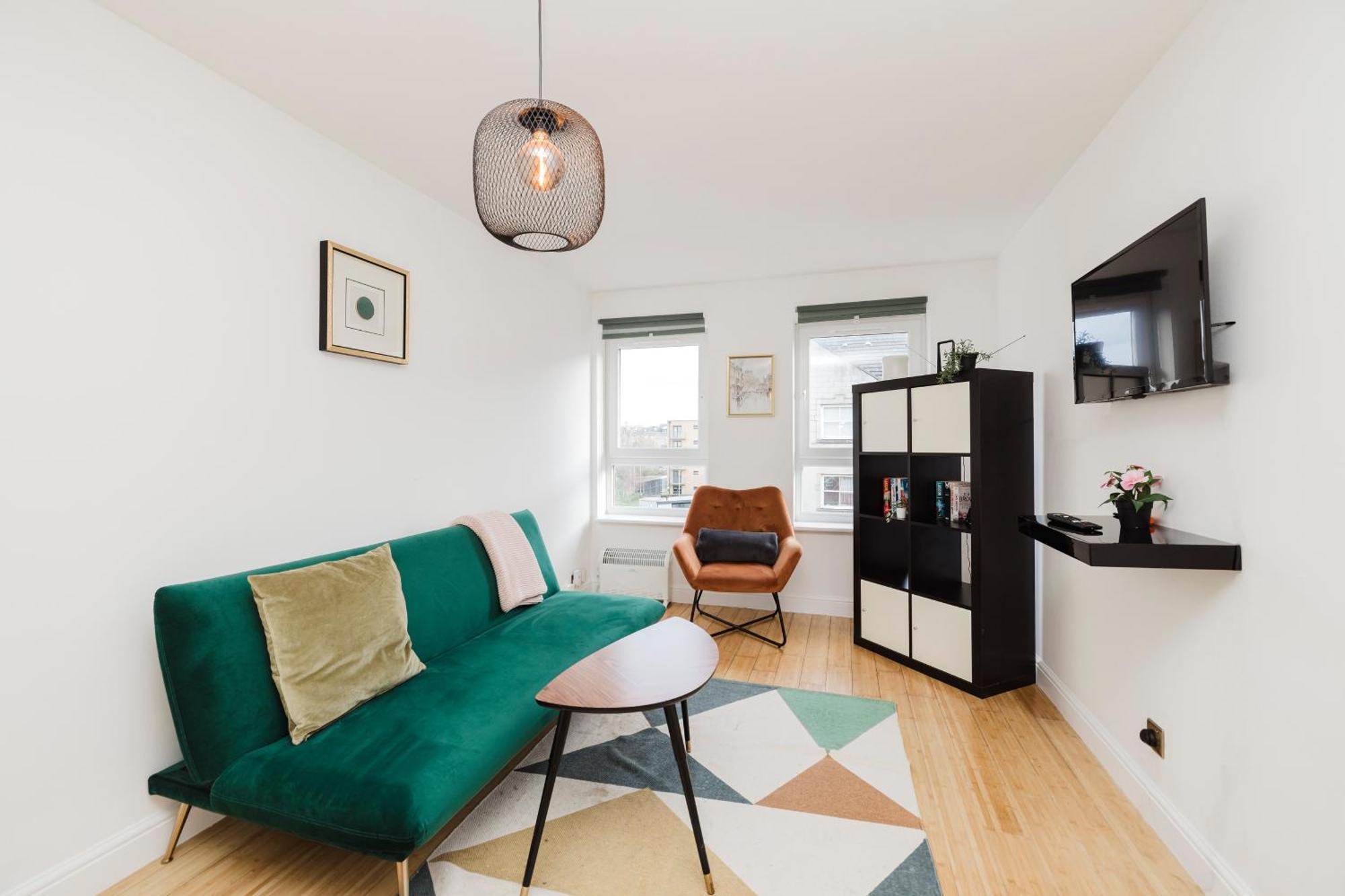 Apartament Joivy Welcoming Flat Near Park Edynburg Zewnętrze zdjęcie